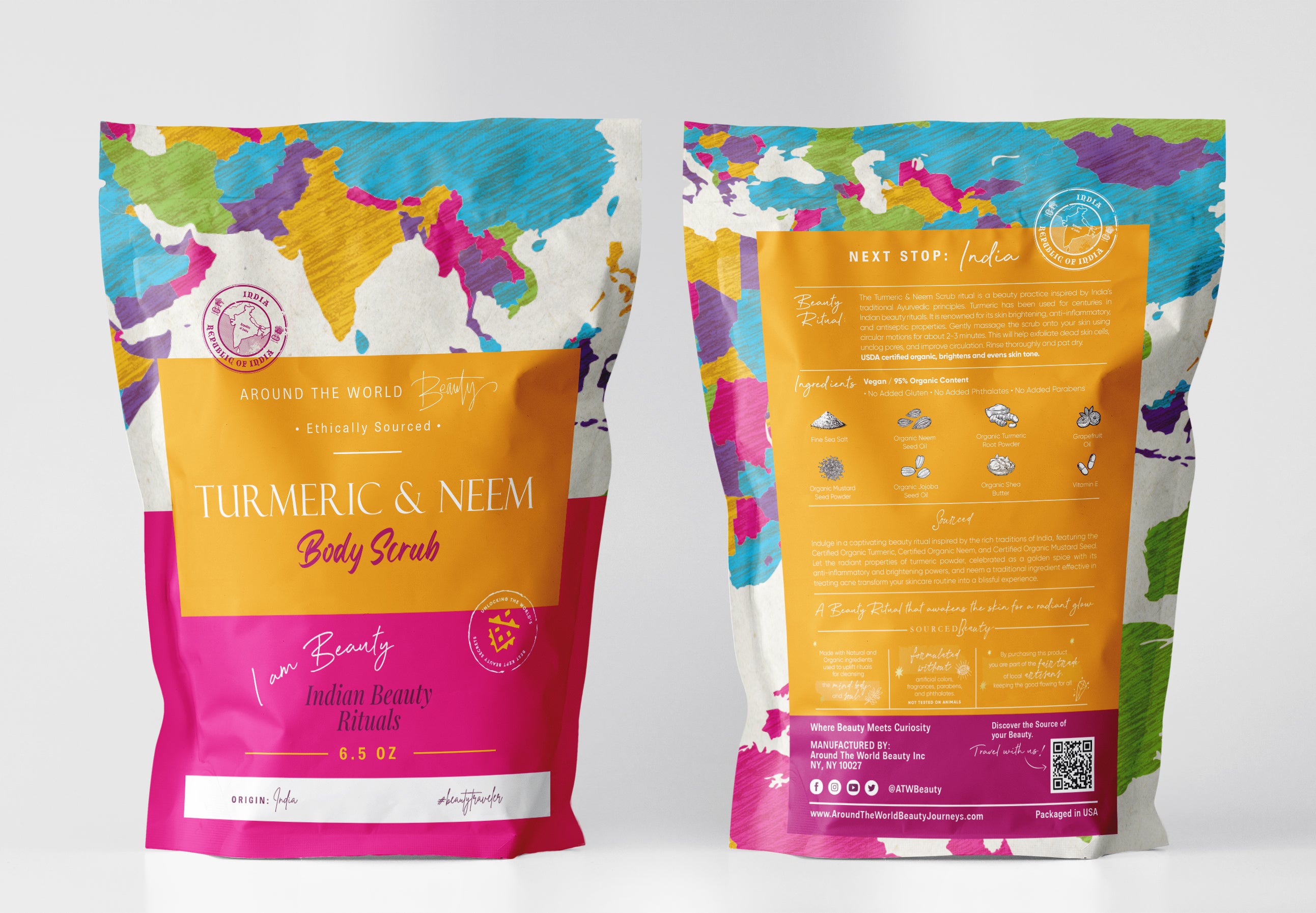 Turmeric & Neem Scrub (Certified Organic)