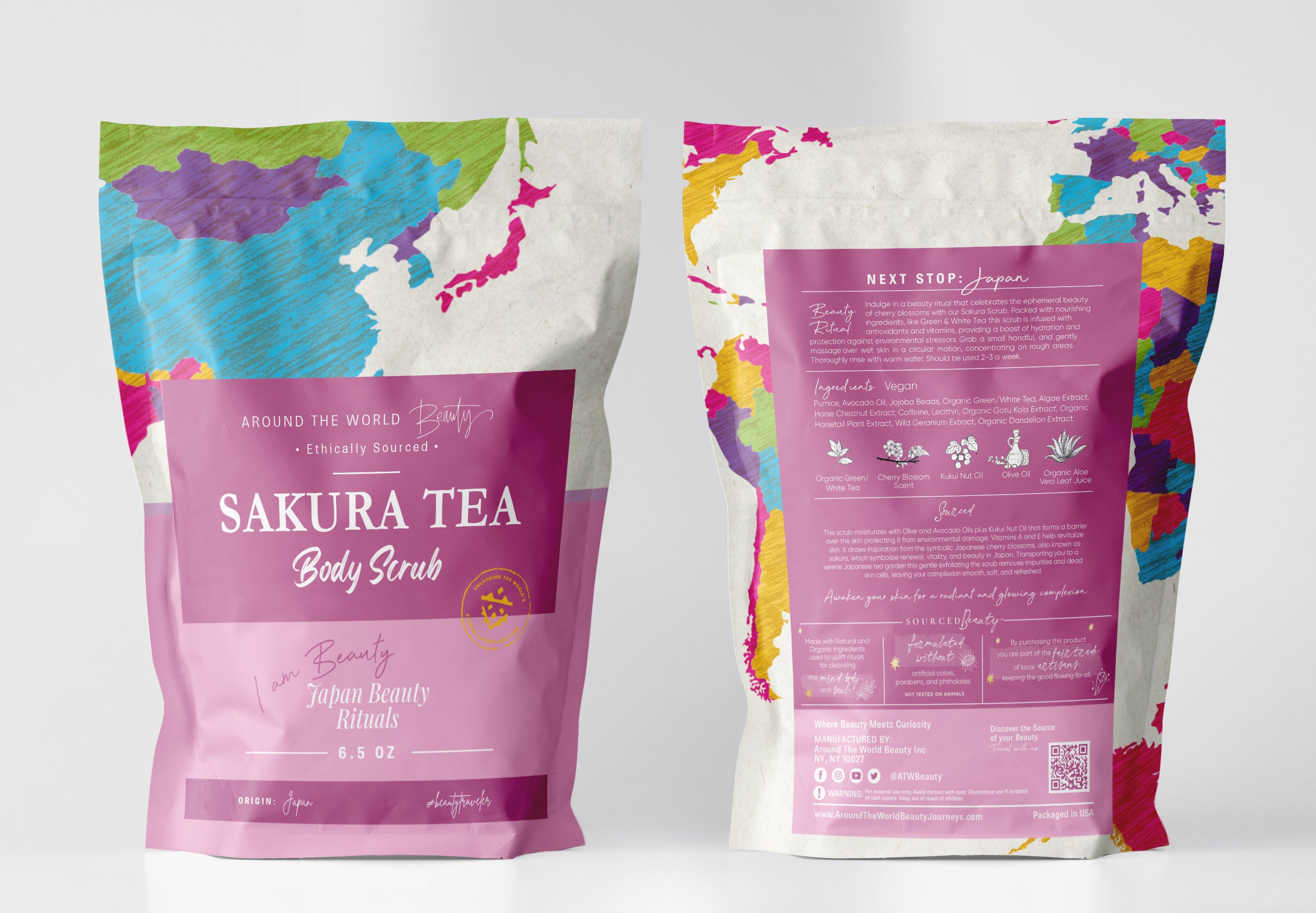 Matcha Cherry Blossom Body Scrub